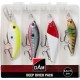 DAM Deep Diver Pack 6.5-7.5cm 4pk